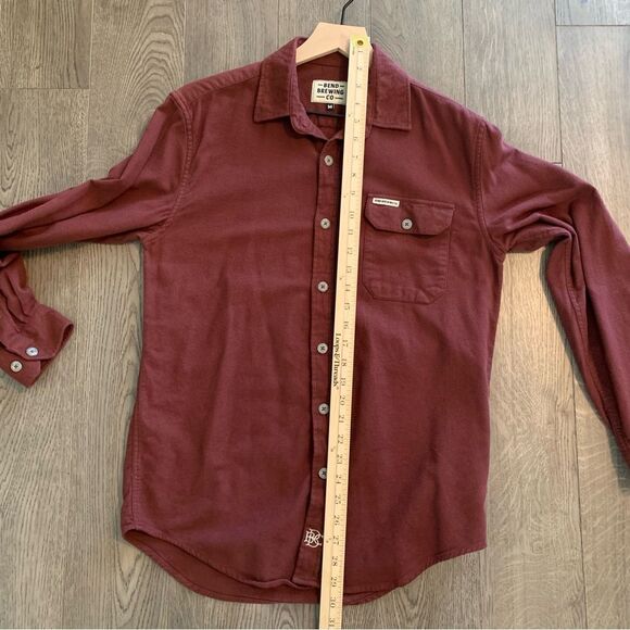 BEND BREWING CO Flannel shirt men’s medium rust 100% cotton. - Picture 10 of 10